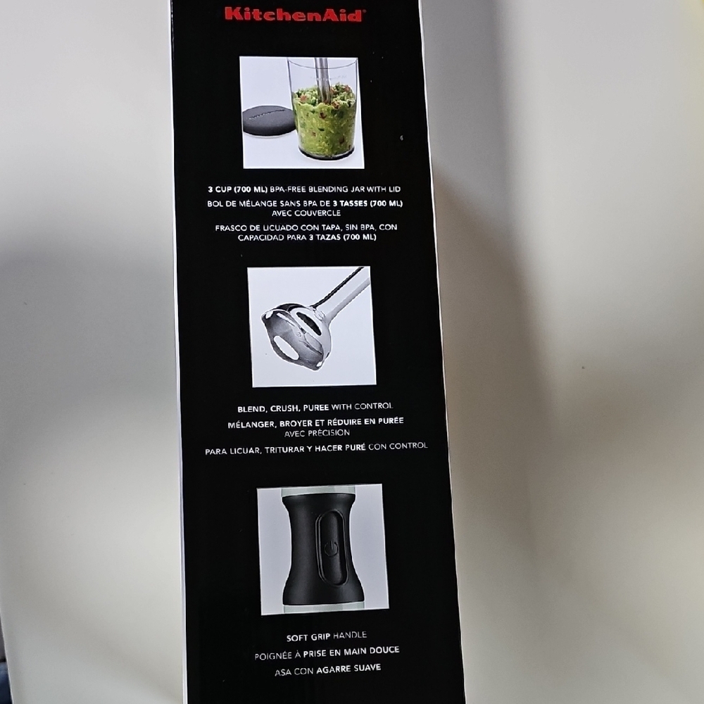 KitchenAid Two-Speed Hand Blender in Mint Green - Picture 2 of 4
